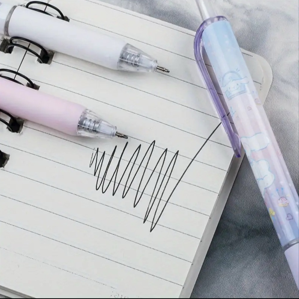 Hello Kitty Pink and White Pen Set - Picture 2 of 2